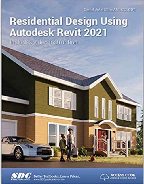 Book cover of Residential Design Using Autodesk Revit 2021