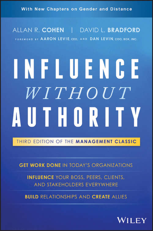 Book cover of Influence Without Authority