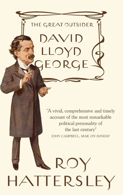 Book cover of David Lloyd George: The Great Outsider