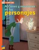 Book cover of Acciones y reacciones de los personajes: Textos Para La Lectura Atenta (Texts Close Reading Ser.)