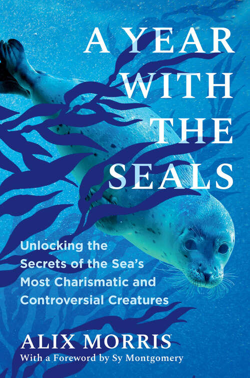 Book cover of A Year with the Seals: Unlocking the Secrets of the Sea's Most Charismatic and Controversial Creatures