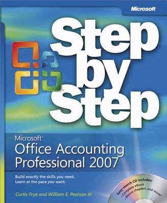 Book cover of Microsoft® Office Accounting Professional 2007 Step by Step