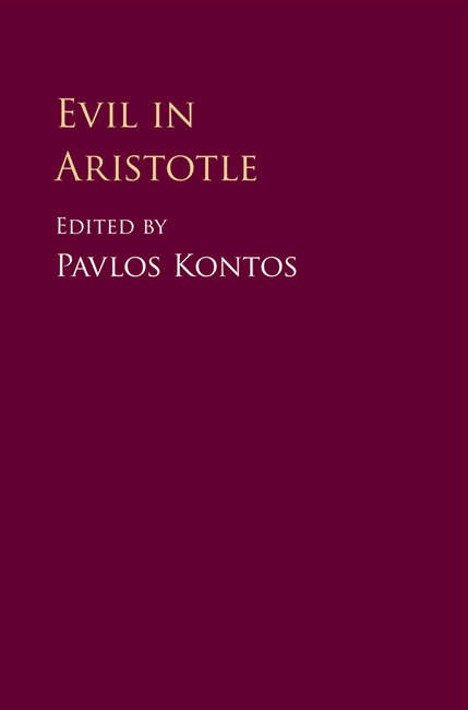 Book cover of Evil in Aristotle