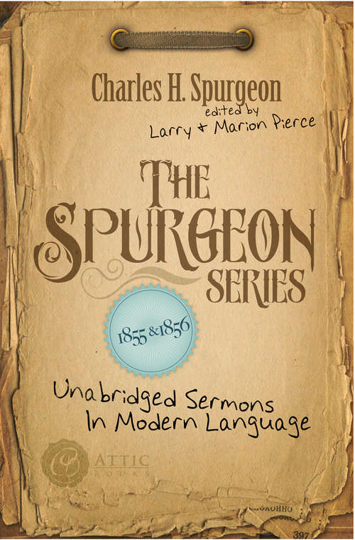 Book cover of The Spurgeon Series 1855 & 1856