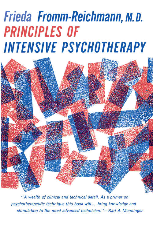 Book cover of Principles of Intensive Psychotherapy