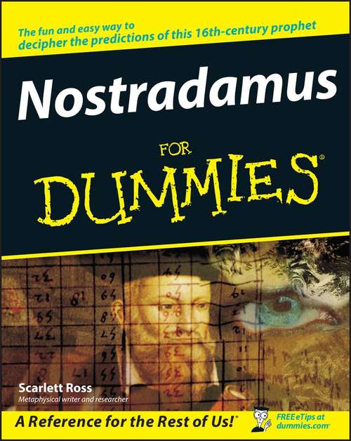Book cover of Nostradamus For Dummies