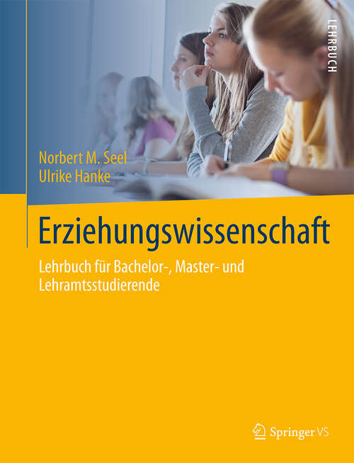 Book cover of Erziehungswissenschaft