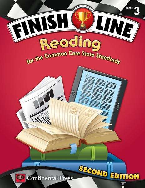 Book cover of Grade 3 Finish Line: Reading for the Common Core State Standards