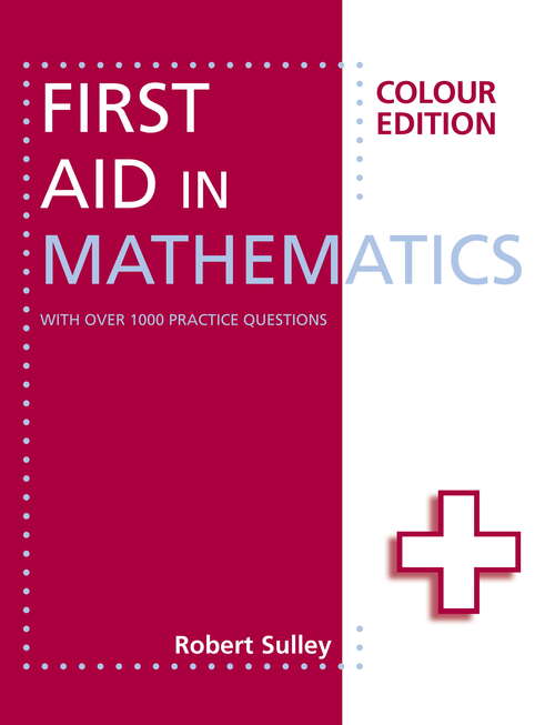 Book cover of First Aid in Mathematics Colour Edition