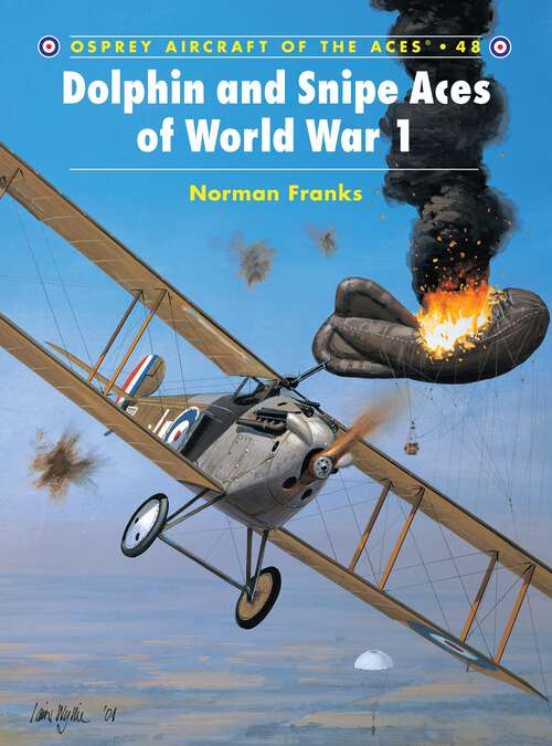 Book cover of Dolphin and Snipe Aces of World War 1