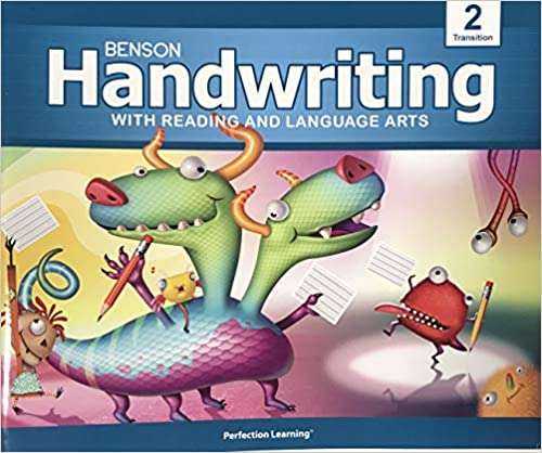 Book cover of Benson Handwriting, with Reading and Language Arts, 2 Transition [Vertical]