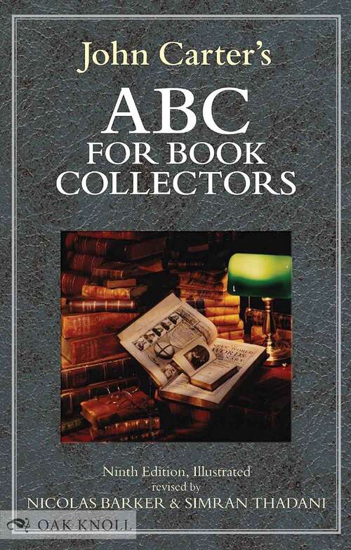 Book cover of John Carter's ABC for Book Collectors (Ninth Edition)