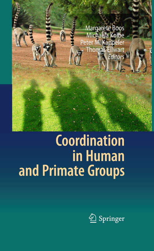 Coordination in Human and Primate Groups
