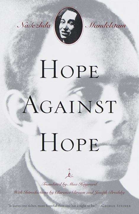 Book cover of Hope Against Hope: A Memoir
