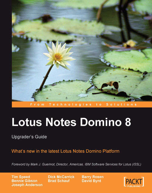 Book cover of Lotus Notes Domino 8: Upgrader's Guide