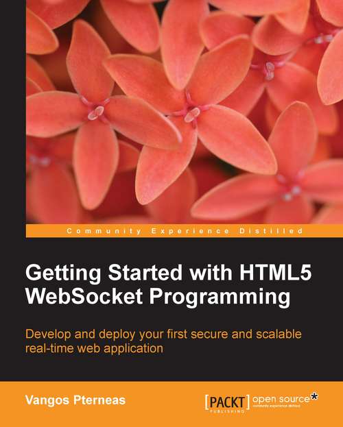 Book cover of Getting Started with HTML5 WebSocket Programming