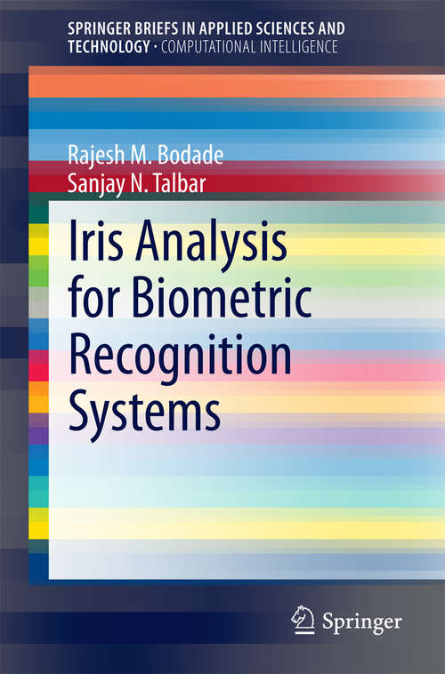 Book cover of Iris Analysis for Biometric Recognition Systems
