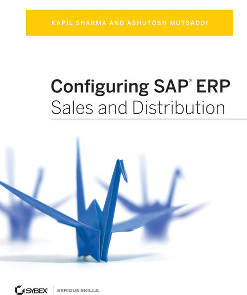 Book cover of Configuring SAP ERP Sales and Distribution