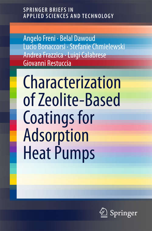 Characterization of Zeolite-Based Coatings for Adsorption Heat Pumps (SpringerBriefs in Applied Sciences and Technology)