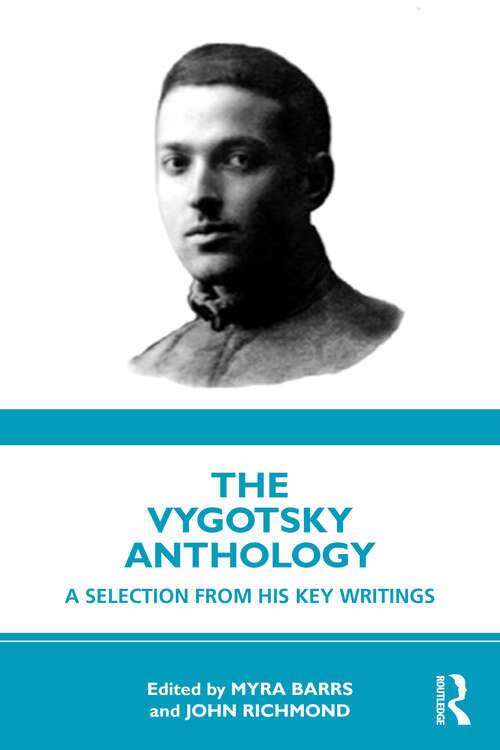 Book cover of The Vygotsky Anthology: A Selection from His Key Writings