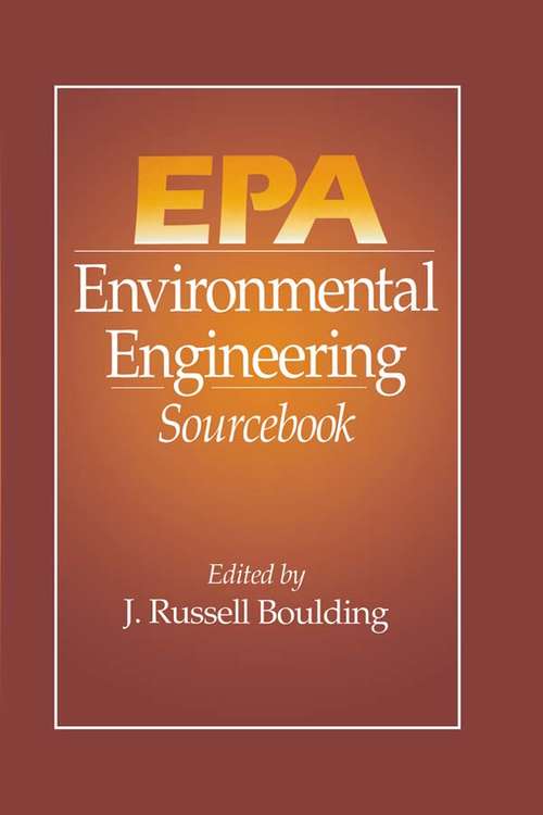 Book cover of EPA Environmental Engineering Sourcebook