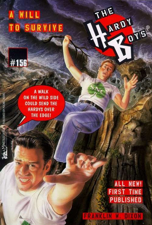 Book cover of A Will to Survive (Hardy Boys Mystery Stories #156)
