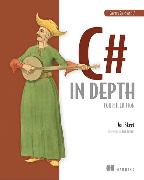 Book cover of C# in Depth: Fourth Edition (4)