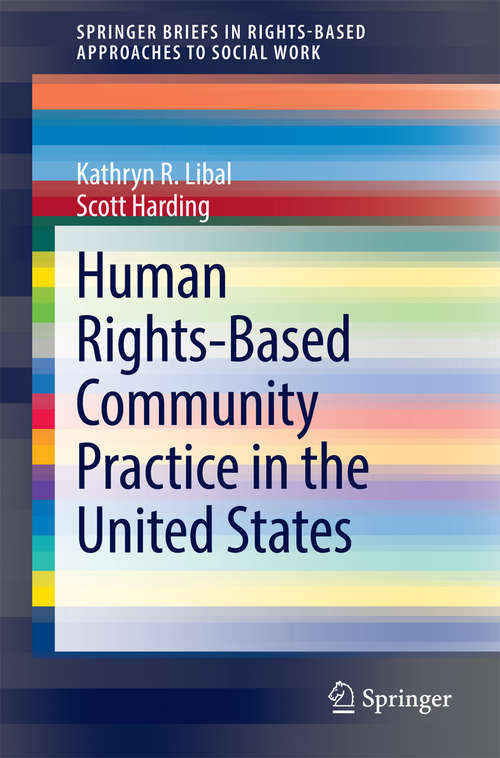 Book cover of Human Rights-Based Community Practice in the United States