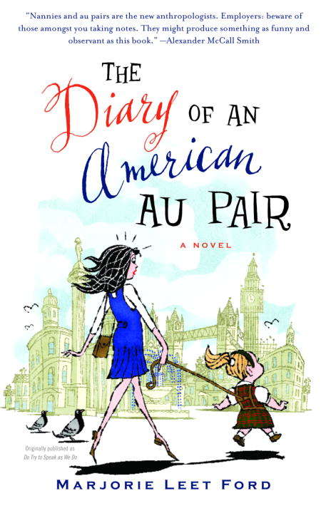 Book cover of The Diary of an American Au Pair