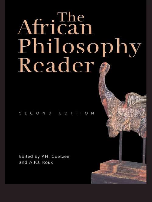 Book cover of The African Philosophy Reader (2)