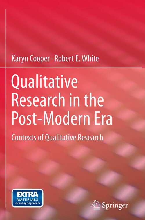 Book cover of Qualitative Research in the Post-Modern Era