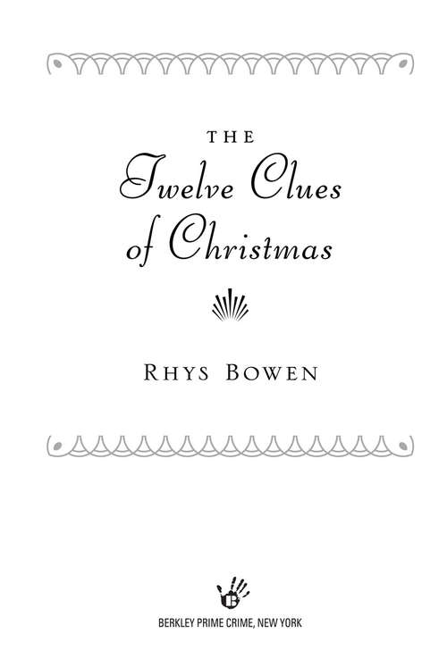 Book cover of The Twelve Clues of Christmas: A Royal Spyness Mystery (A Royal Spyness Mystery #6)