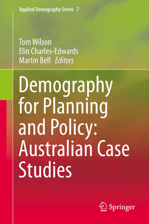 Demography for Planning and Policy: Australian Case Studies