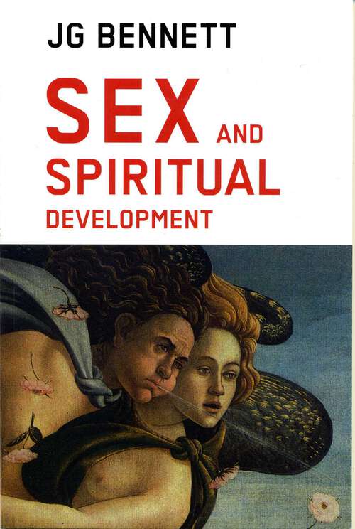 Book cover of Sex and Spiritual Development