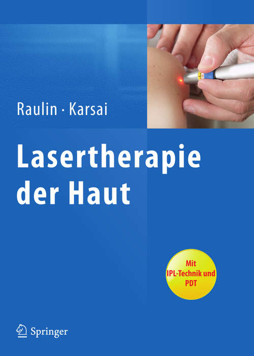 Book cover of Lasertherapie der Haut