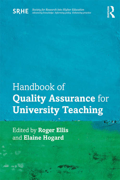 Handbook of Quality Assurance for University Teaching