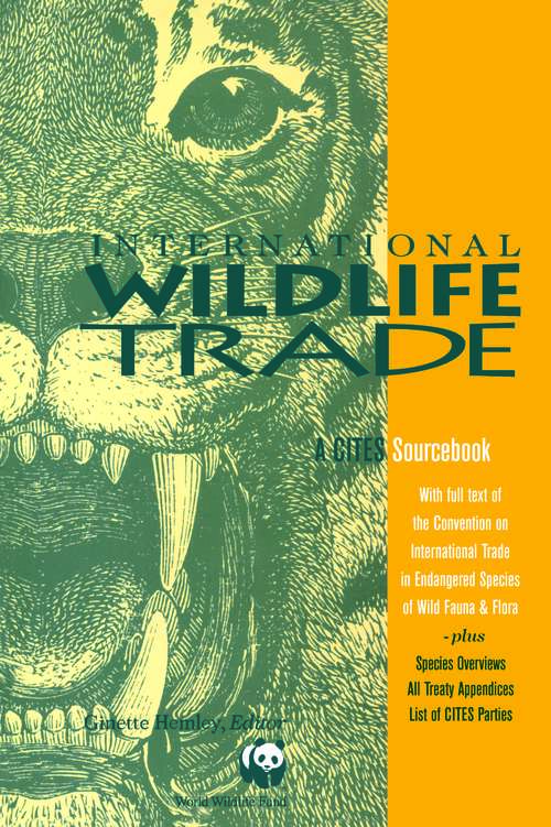 Book cover of International Wildlife Trade: A Cites Sourcebook (2)