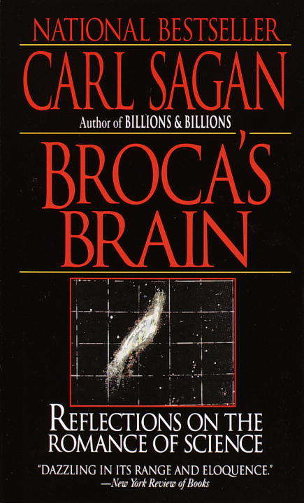 Book cover of Broca's Brain: Reflections on the Romance of Science