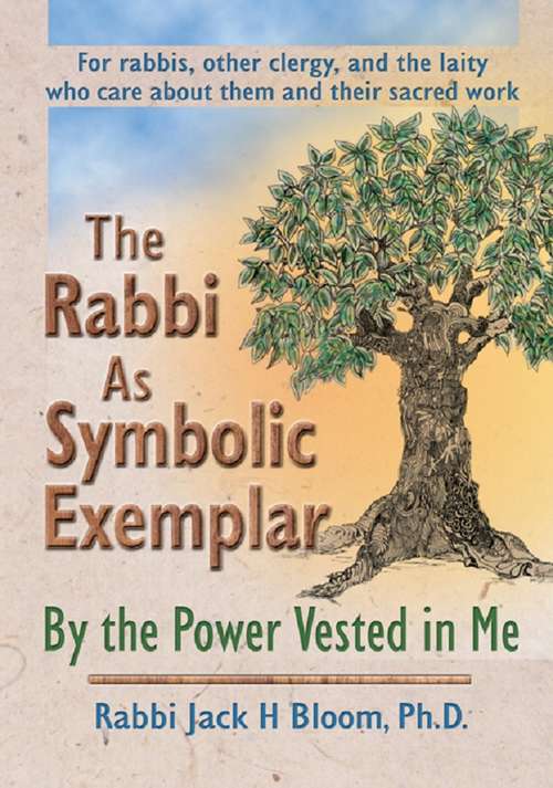 Cover image of The Rabbi As Symbolic Exemplar
