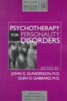 Book cover of Psychotherapy For Personality Disorders