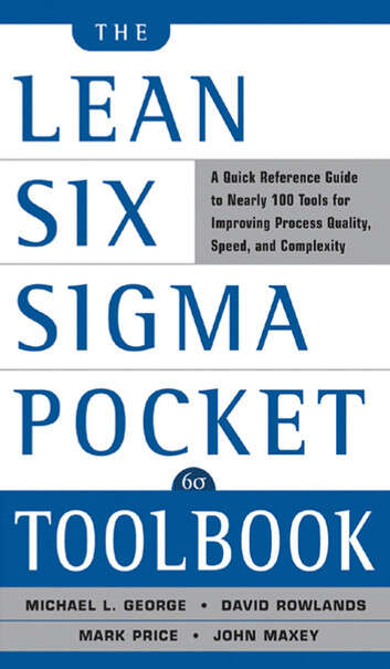 Book cover of The Lean Six Sigma Pocket Toolbook