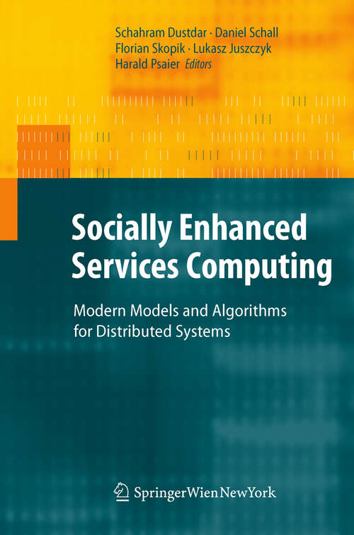 Book cover of Socially Enhanced Services Computing