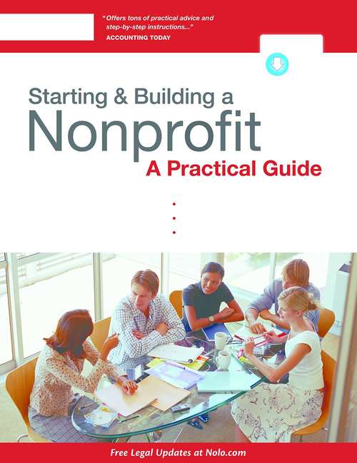 Book cover of Starting & Building a Nonprofit: A Practical Guide