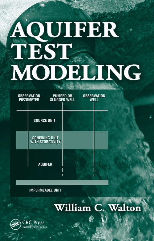 Book cover of Aquifer Test Modeling (1)