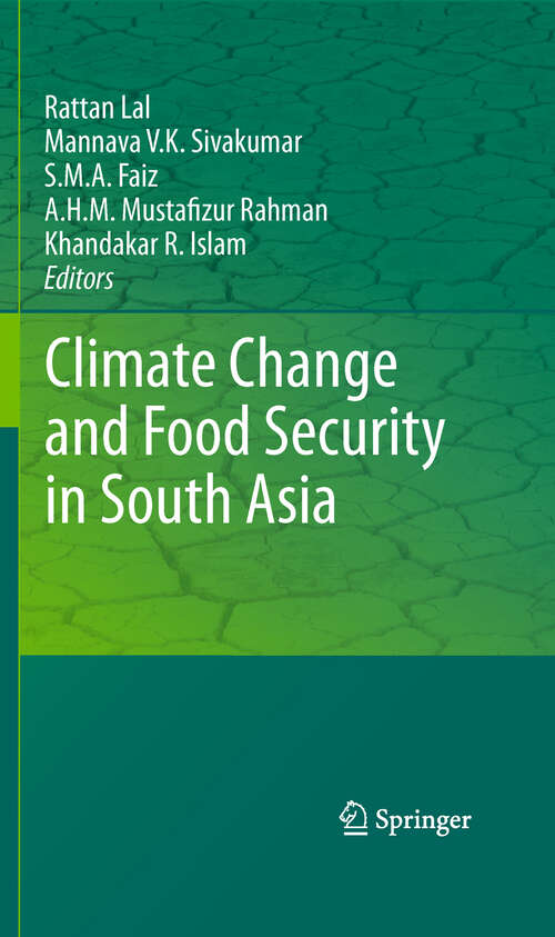 Book cover of Climate Change and Food Security in South Asia