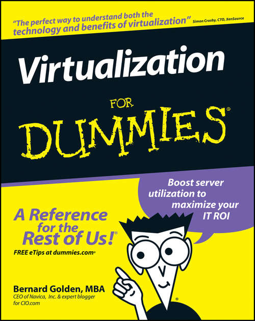 Book cover of Virtualization For Dummies