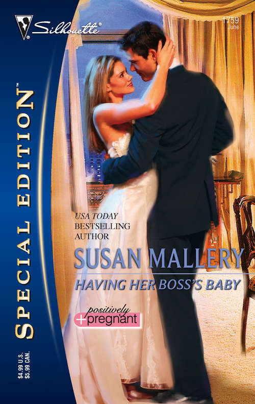 Book cover of Having Her Boss's Baby (Positively Pregnant #1)