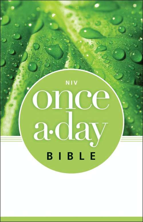 Book cover of NIV Once-A-Day Bible