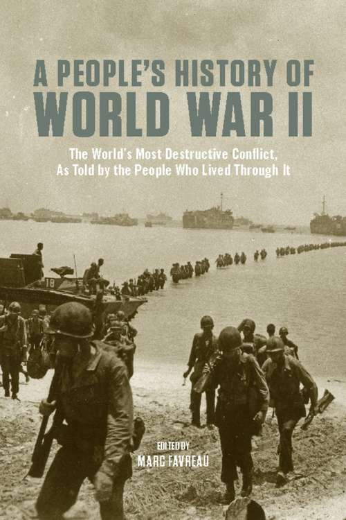 Book cover of A People's History of World War II
