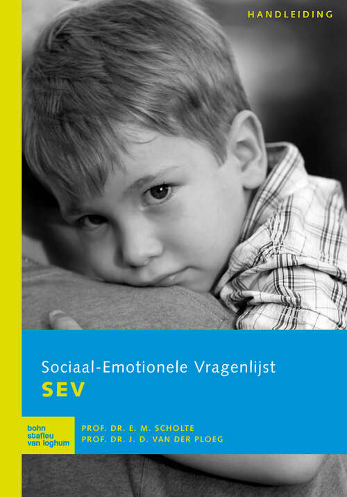 Book cover of Sociaal-Emotionele Vragenlijst SEV